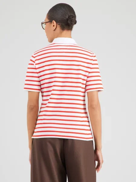 TOMMY HILFIGER Majica češnjevo rdeča bela