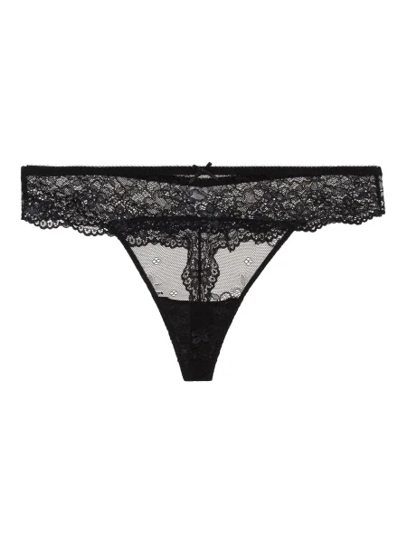 LingaDore Tanga DAILY LACE' negru