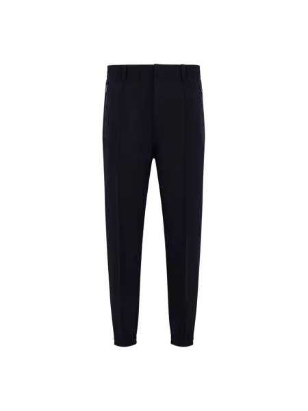 Spodnie dresowe Emporio Armani niebieskie