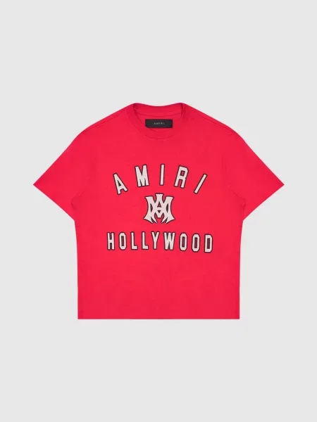 Детская футболка Amiri красная