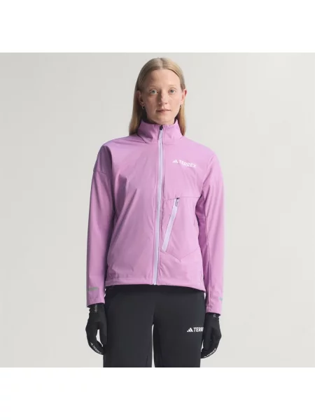 Kurtka Terrex Xperior Cross-Country Ski Softshell fioletowa