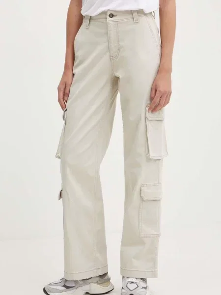 Παντελόνι Hollister Co. μπεζ
