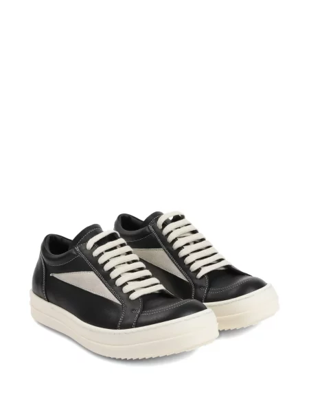 Sneakerși Rick Owens din piele negru