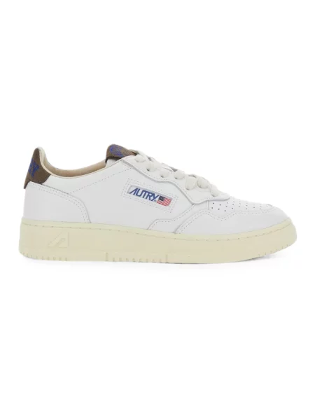 Sneakersy Autry skórzane białe