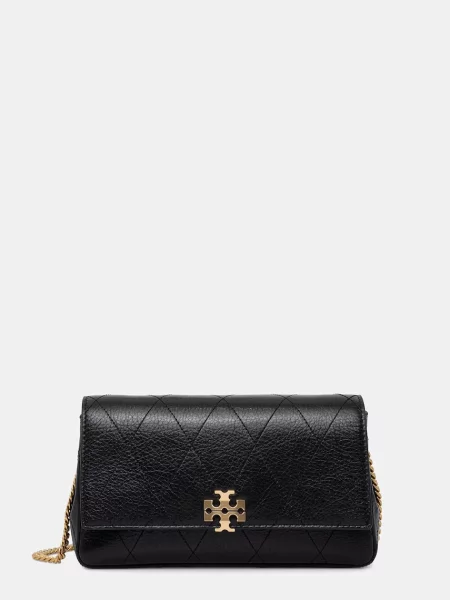 Rucsac Tory Burch din piele plic negru