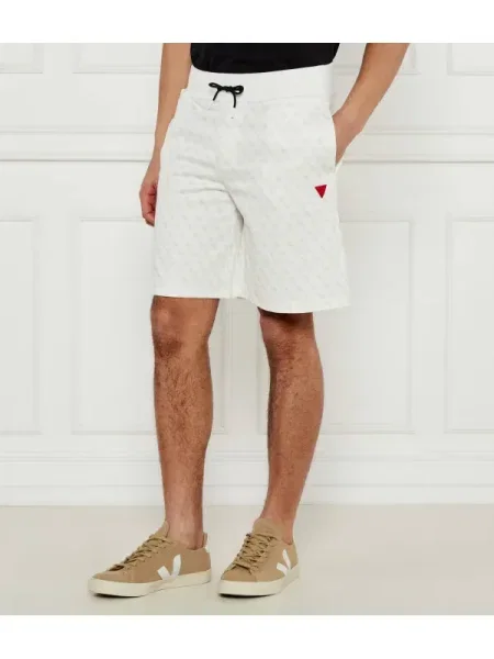 GUESS ACTIVE Pantaloni scurți KORBIN | alb