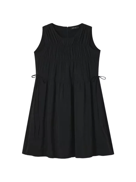 Rochie mini Tout A Coup cu volane negru