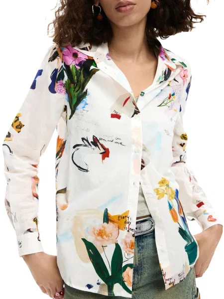 Cămașă Desigual alb