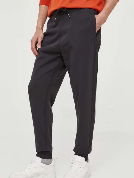 Ежедневни панталон Boss Orange черно