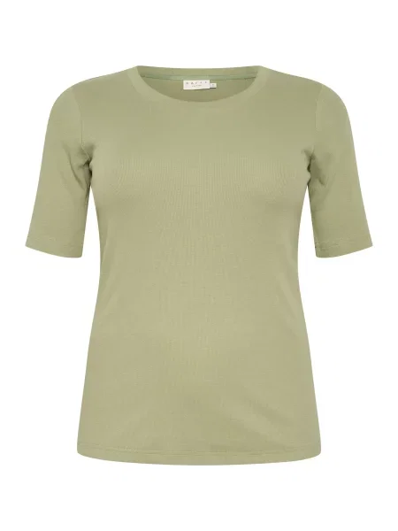 KAFFE CURVE Tricou Carina deschis verde