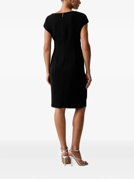 Stras rochie midi Joseph Ribkoff drapată negru