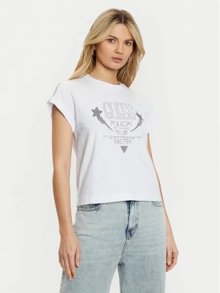 Guess Tričko biela