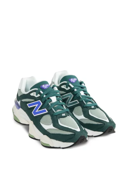 Sneakerși New Balance cu șireturi din dantelă albastru