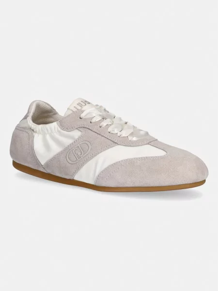 Liu Jo DARCEY 01 sneakers de Femei din Piele întoarsă alb