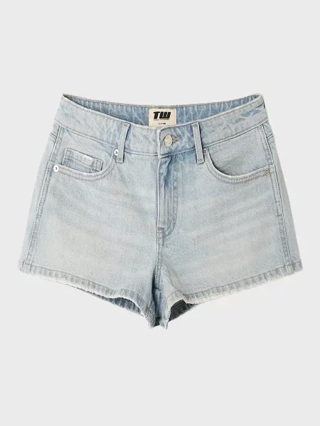 Джинсовые шорты Tally Weijl голубые