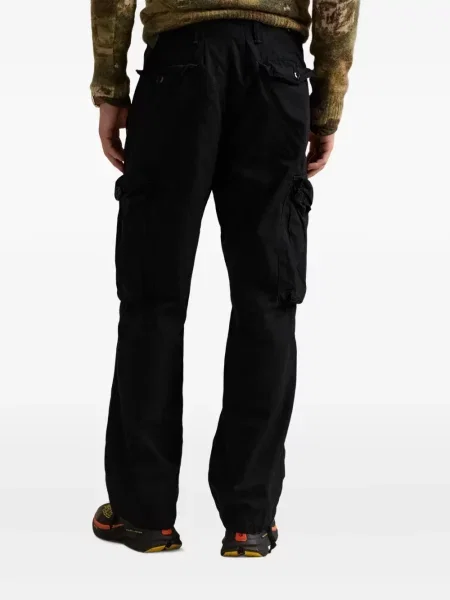 Fular Polo Ralph Lauren plisat tricotate cu imagine albastru