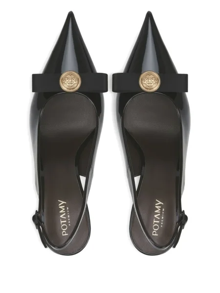 Pantofi cu toc Potamy din piele negru