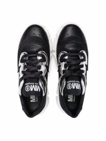 Sneakersy dziecięce Mm6 Maison Margiela czarne