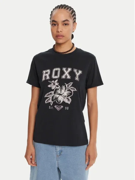 Roxy Tričko Oceanregular Poster Tmavomodrá biela