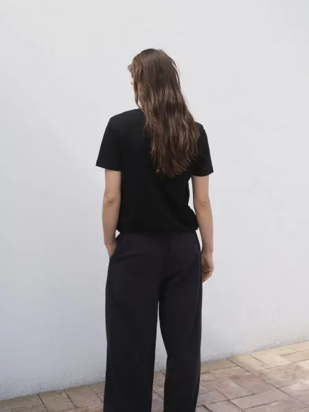 Футболка Mango черная