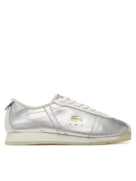 Lacoste Sneakers Club-Low argintiu