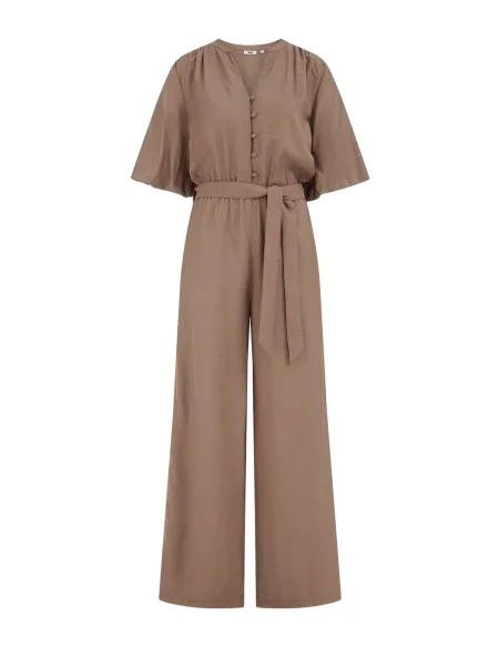 WE Fashion Salopeta taupe gri