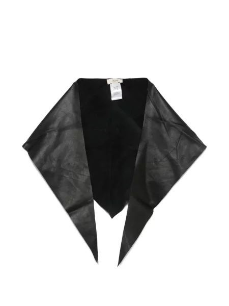 Fular Alysi din piele negru