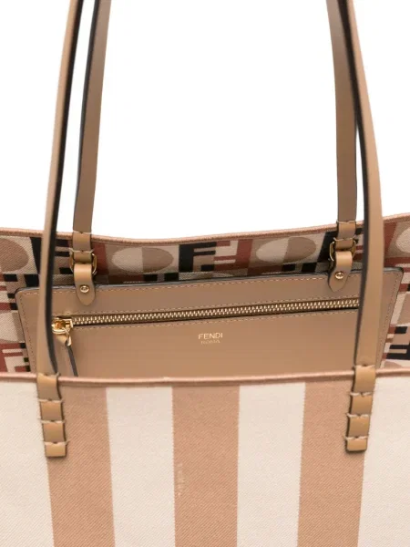 Geantă Fendi cu dungi