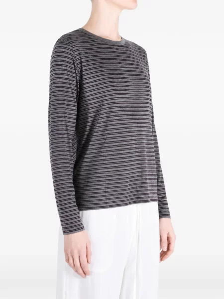 Tricou Auralee de lână gri