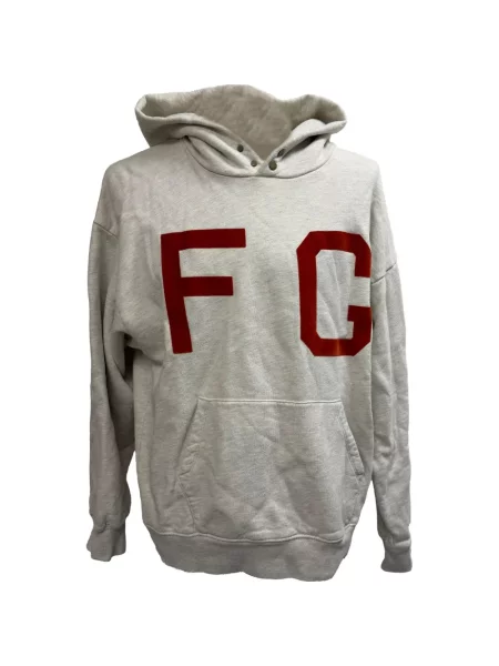 Hanorac cu glugă Fear Of God gri