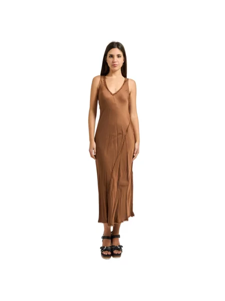 Sukienka Manila Grace brązowa