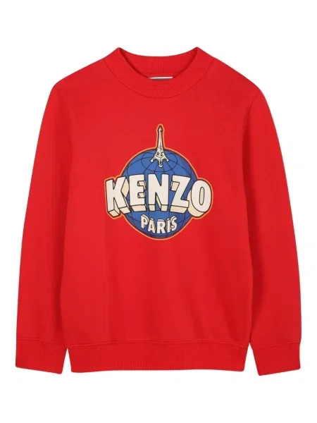 Bluza dziecięca Kenzo czerwona