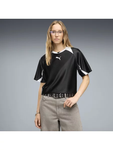 PUMA koszulka Street o luÅºnym kroju Akcesoria S czarny