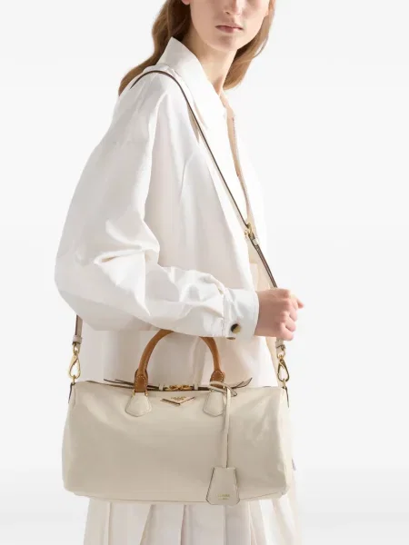 Top Prada din piele