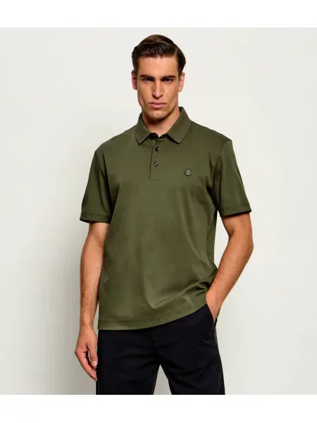 Tricou polo Boss Black negru