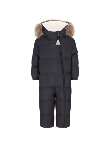 Płaszcz dziecięcy Moncler Enfant niebieski