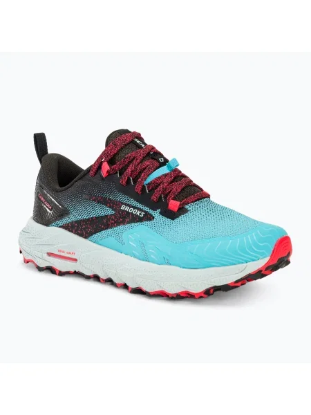 Дамски обувки за бягане Brooks Cascadia 17 blueefish/black/diva pink черно