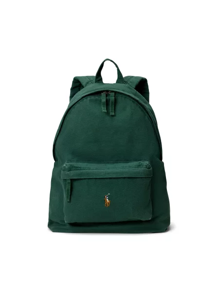 Ruksak Polo Ralph Lauren za muškarce tamno plava veliki bez uzorka zelena