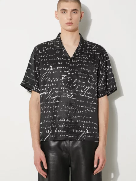 Рубашка Stampd с воротником черная
