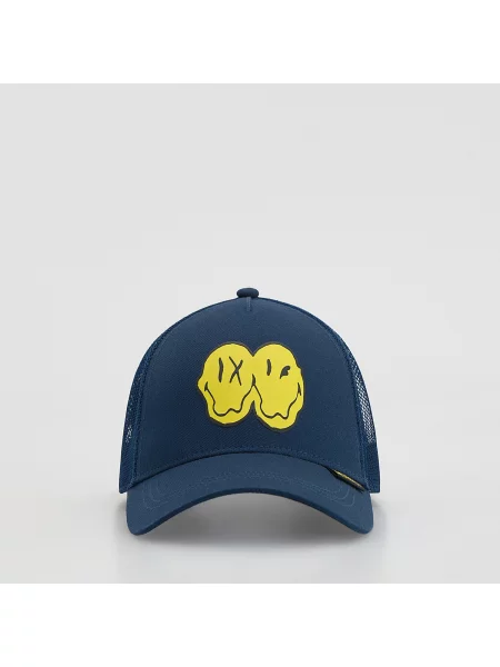 Reserved SmileyWorld® beanie sapka tengerészkék