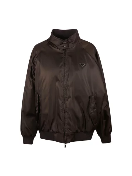Kurtka bomber Prada brązowy