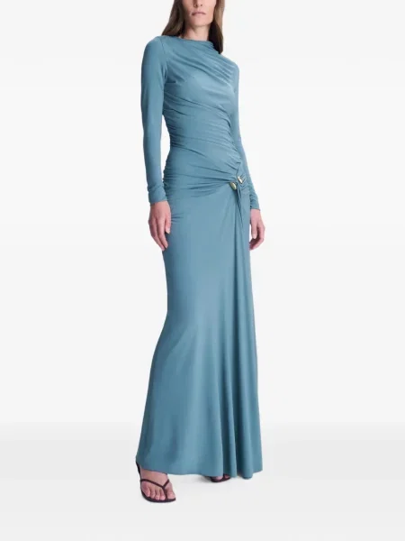 Rochie Simkhai din jerseu drapată albastru