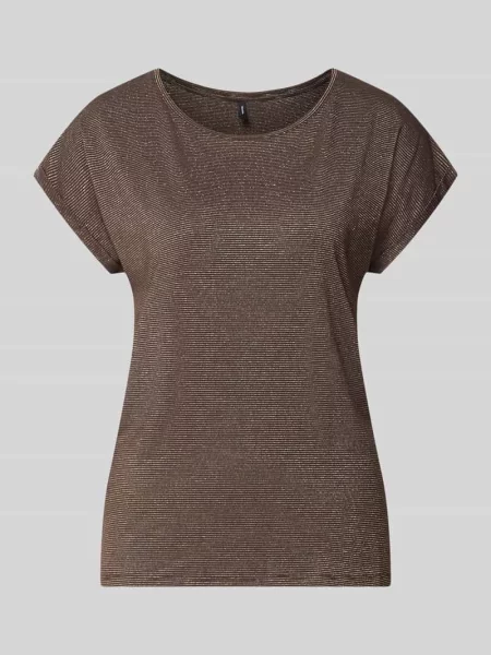 T-shirt o luźnym kroju z mieszanka model LAVA' Vero Moda