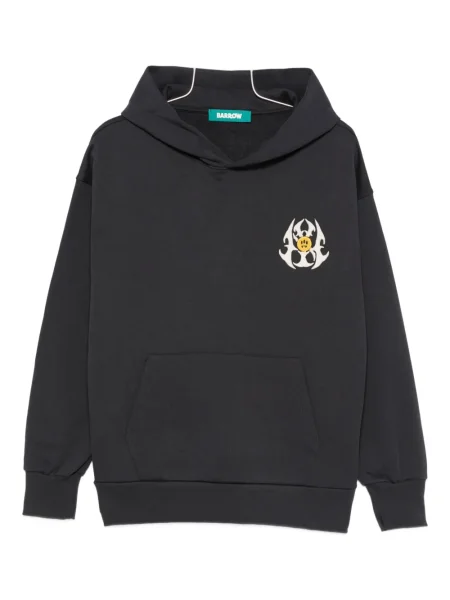 Mikina s kapucí Barrow s potiskem černá