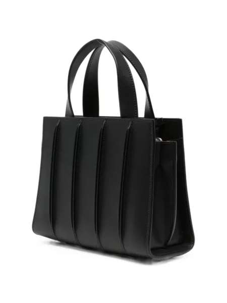 Geantă shopper Max Mara din piele negru