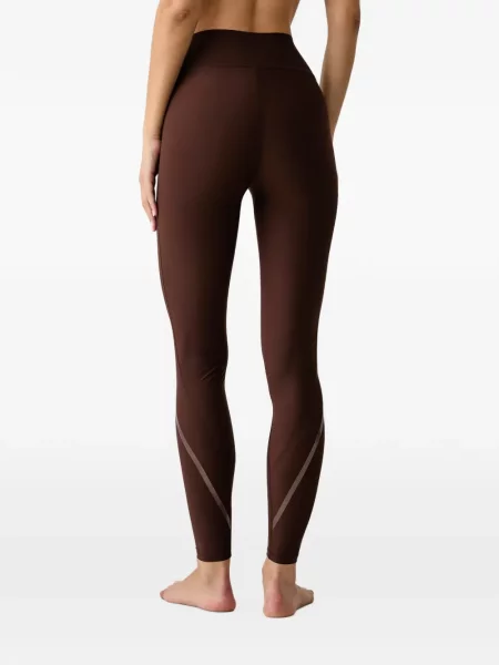 Leggings Casall cu dungi maro