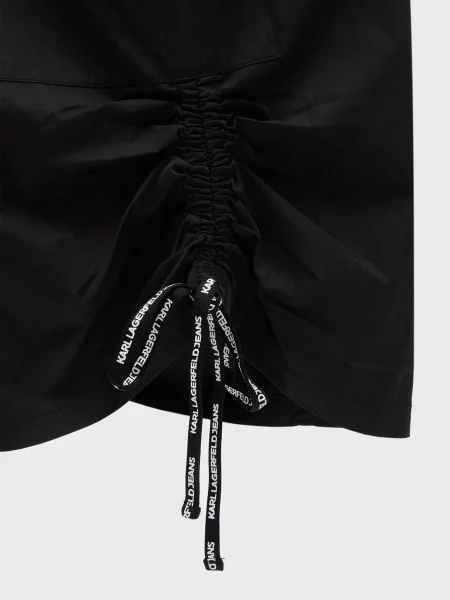 Джинсовая юбка Karl Lagerfeld Jeans черная
