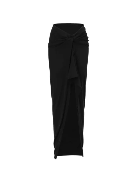 Fustă Oude Waag drapată negru