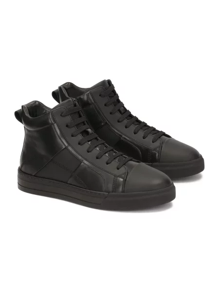 Sneakersy Kazar skórzane czarne