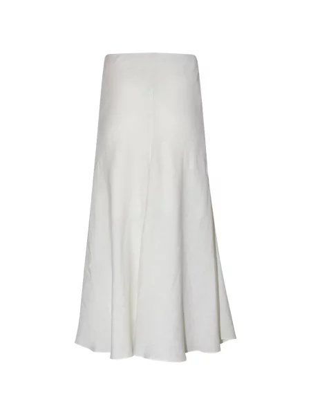 Midi sijonas Brunello Cucinelli balta